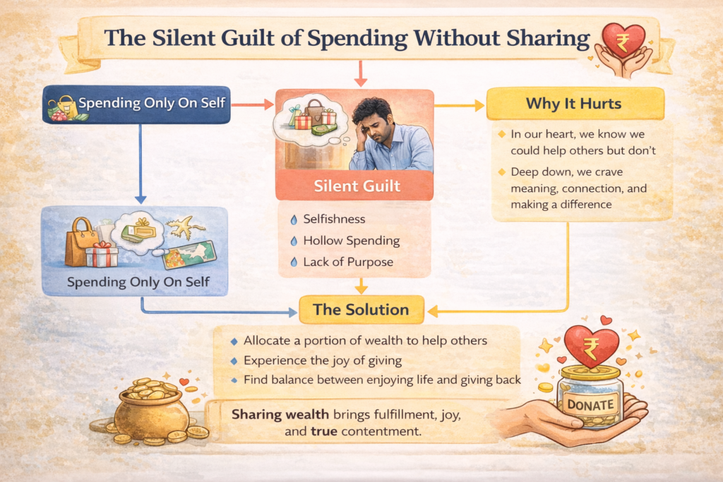 The Silent Guilt of Spending Without Sharing